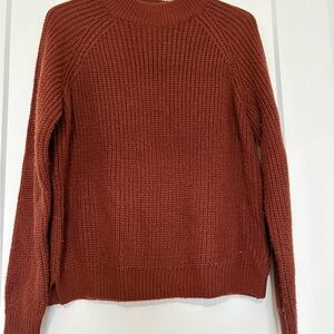 Vero Moda Rust Knit Women's Sweater